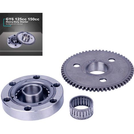 152QMI 157QMJ Heavy Duty Starter Drive Clutch Passar för GY6 125cc 150cc