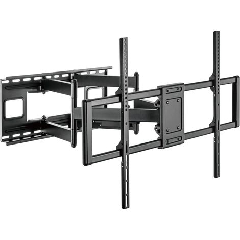 Techly Staffa A Muro Slim Per Tv Led Lcd 60-120'' Nero (1/5)