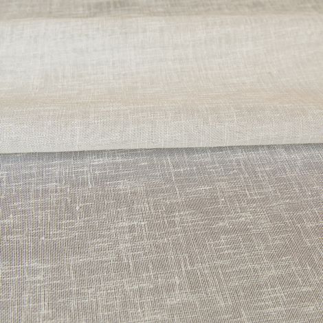 Tissu plombé  - Effet lin Ivoire 320 cm