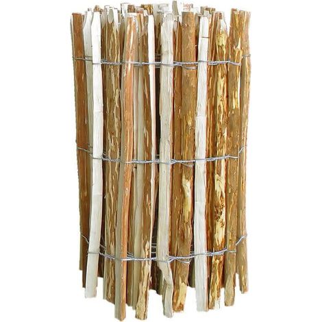 Staketenzaun Berg-Haselnuss 0,90 x 10 m 8-10cm L.-Abstand (1/5)