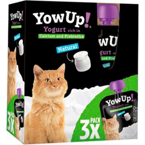 Alimentation humide YowUp Chat 3 Unités Yoghourt (85 g)