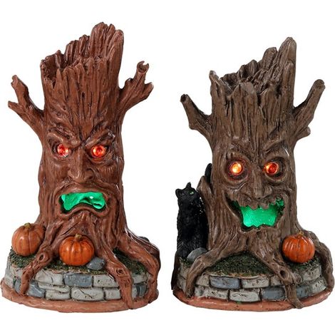 Haunted Tree Trunks Set of 2 B/O 4.5V Cód. 34072