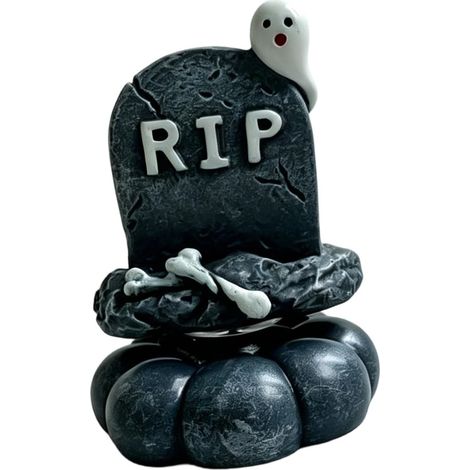 Figurine en résine tournante pour décoration de Bureau d ' Halloween, Jouet de Dessin animé, décoration de Table pour étagère, Rebord de fenêtre, Table Basse, présentation de fête (1/5)