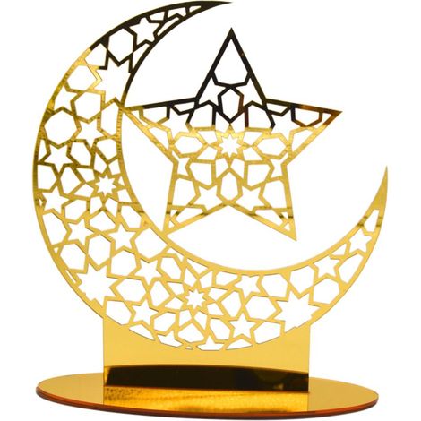Acryl-Eid-Mubarak-Ornament – Ramadan-Dekoration für Zuhause, Geschenk zum muslimischen Feiertag (1/5)