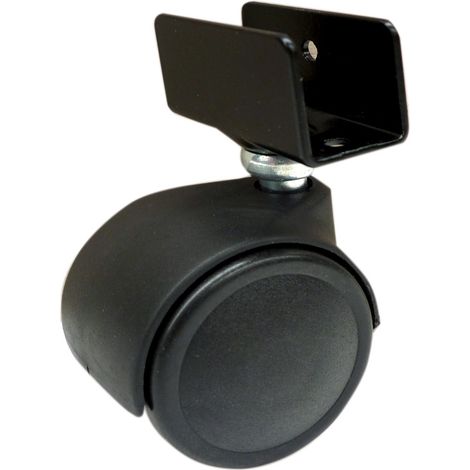 BL RUOTA GEMELLARE POLIPROP C/PIASTRA U/16 40 2 PZ- 4,0 blister
