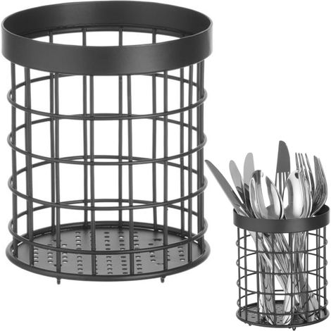 Porte-couverts noir 120x(H)150mm - Hendi (1/3)