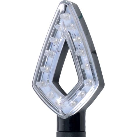 Luces indicadoras LED Oxford Signal 3 CE, 2 unidades con resistencias, universales.