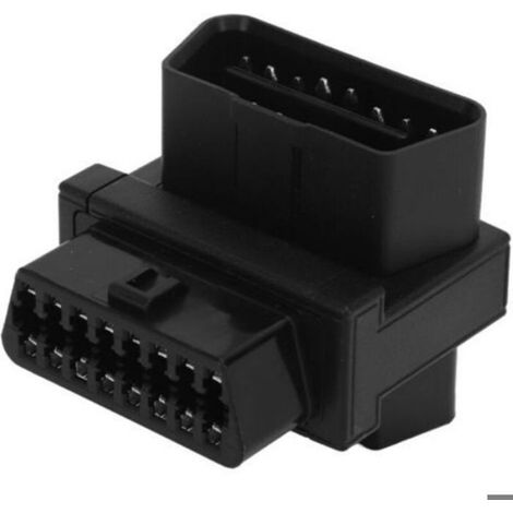 Adaptateur OBD2 16 broches mle à 2 connecteurs répartiteurs Plug and Play femelles pour prolongateur de diagnostic (1/4)