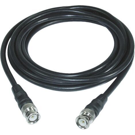 ABUS TVAC40040 Video Verlängerungskabel [1x BNC-Stecker - 1x BNC-Stecker] 10.00 m Schwarz (1/4)