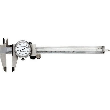 Pinza Calibro, Con Picchi A Croce Campo Di Misura: 150 Mm, Vite Modello, Lettura 1/100 (0,01) Mm
