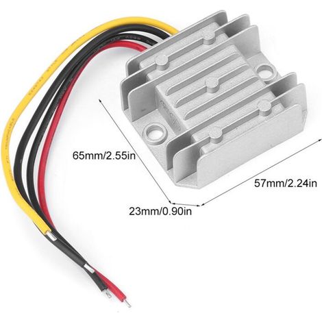 DC12V/24V auf 5V 10A 50W Abwärtswandlermodul IP68 wasserdichter Spannungsregler (1/4)