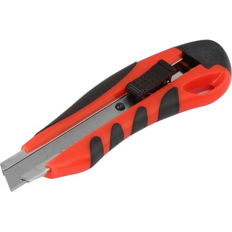Navaja de mano para tapicería, con hoja reemplazable y engomada 18 mm Acero inoxidable (1/5)