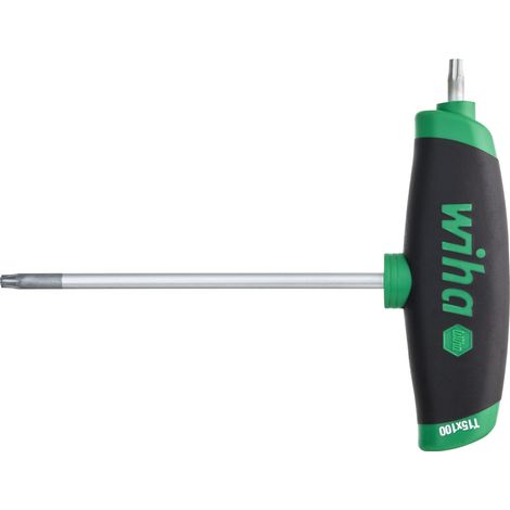 Wiha Chiave a brugola con impugnatura a T ComfortGrip TORX® con lama laterale, cromatura opaca T20 (45448) (1/2)