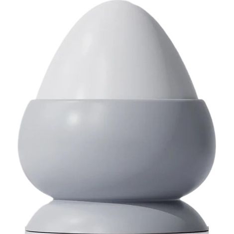 Balle de fascia, balle de massage pour la plante des pieds en silicone massif avec ventouse, masseur relaxant pour les épaules et la taille (Gris)