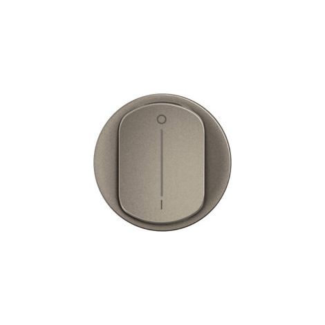 Enjoliveur interrupteur bipolaire à voyant Céliane Titanium LEGRAND CT1020 (1/2)