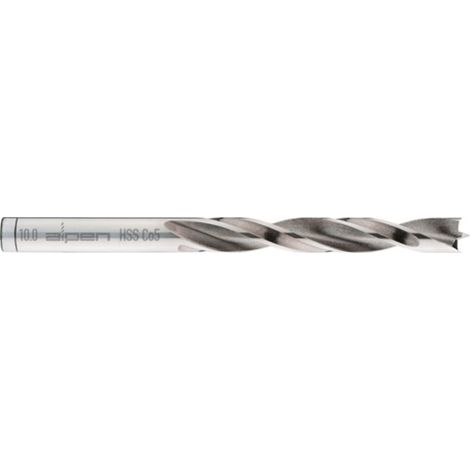 alpen 63300400100 HSS-ECO "Profi" Cobalt Taladros de espiga, gris, 4.0 mm