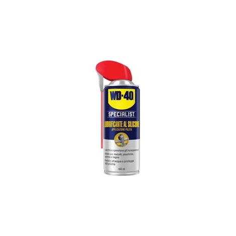 WD-40 SPECIALIST SPRAY LUBRIFICANTE AL SILICONE- - ml.400 - 2 pezzi WD40