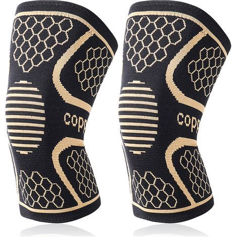 Genouillère Sport Protectrice pour Course à Pied, Vélo, Fitness et Entraînement (1/5)