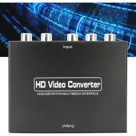 Convertisseur HDMI vers YPbPr 1080P pour DVD et Moniteurs (1/5)