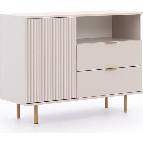 Kommode 107cm breit, in Beige NADOR-132 (1/5)