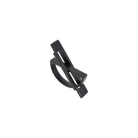 Poignée de porte tatami encastrée, pratique, en alliage de zinc, poignées invisibles, bouton de sol encastré (noir) (1/5)