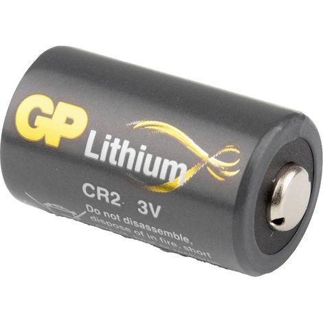 Pile bouton au lithium GP Battery CR2 (blister de 1) (1/5)