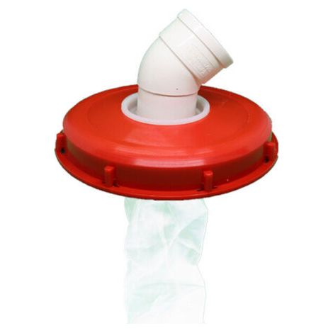 Coperchio per serbatoio IBC con filtro lavabile in nylon per serbatoio di acqua piovana IBC da 1000 litri, filtro per coperchio IBC, accessori per serbatoio IBC, filtro per acqua piovana in nylon (245
