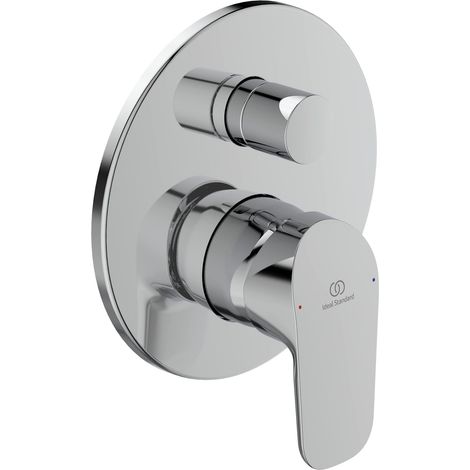 IS Vasca da bagno UP Ceraflex, kit 2, rosetta 163x163mm, cromo (1/4)