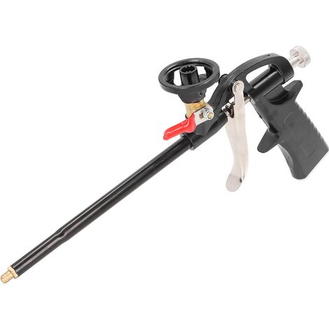 Pistolet à mousse de 12,4 pouces, applicateur de mastic à mousse avec buse longue pour le calfeutrage, le remplissage et l'étanchéité (1/5)