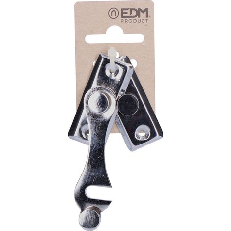 Aldaba mano derecha h cromo 8cm edm (1/3)