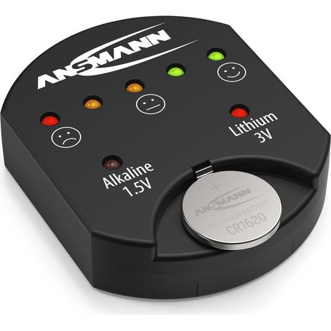 ANSMANN Knopfzellentester – Alkaline - Lithium