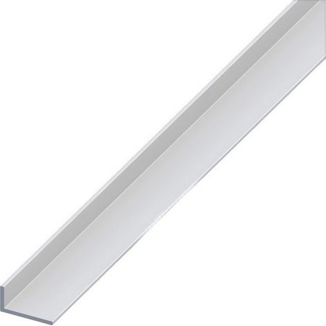 5PZ PROFILO ANGOLARE ALLUMINIO (lati disuguali) Bianco mm. 15x10x1 mt. 2
