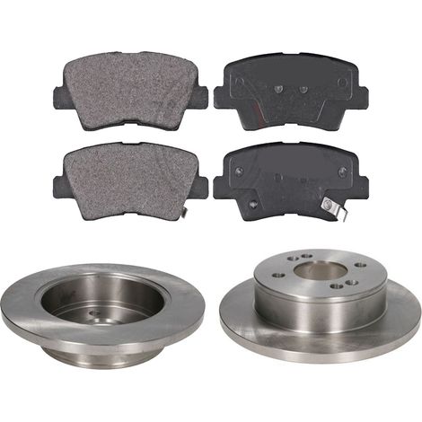 KIT FRENI POSTERIORI compatibile con HYUNDAI i10 (AC3,AI3) - DISCHI + PASTIGLIE OEM: P 30 094 / DSK3216 /SOSTITUZIONE DIRETTA/BASSA POLVERE/SILENZIOSO (1/5)