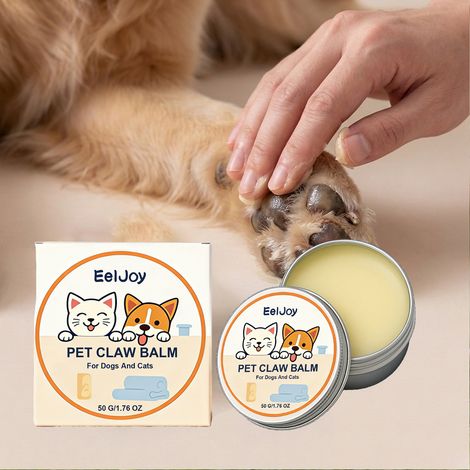 Cire douce pour les pattes des animaux, protège et hydrate les pattes, le pelage et le nez - 50 g -- AUTLEAD (1/5)