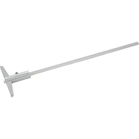 Tiefenmessschieber 0-300 mm, hochpräzises metrisches Lineal aus legiertem Stahl, professionelles Messwerkzeug für Ingenieure, robustes und zuverlässiges Messgerät. (1/5)