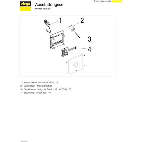 VIEGA 735500 Set d'accessoires Visign for Public (1/5)
