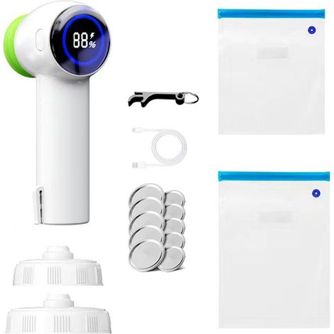 Machine de mise sous vide multifonctionnelle - Type A : machine sous vide + 2 sacs de conservation (1/5)