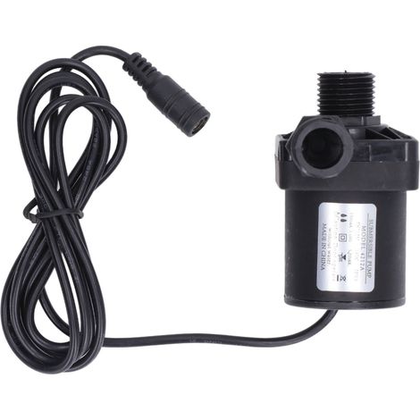 Petite pompe submersible, sûre et performante, économe en énergie, silencieuse, pour fontaine à eau, 12 V CC, 20 W, 800 l/h