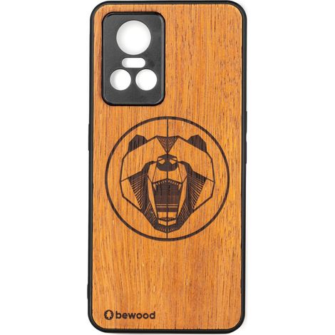 Custodia in legno Bewood Realme GT Neo 3 Merbau Bear