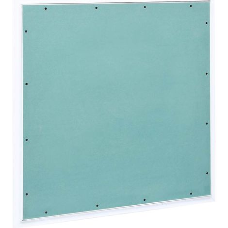 vidaXL Panel de acceso marco de aluminio y placa de yeso 600x600 mm (1/2)