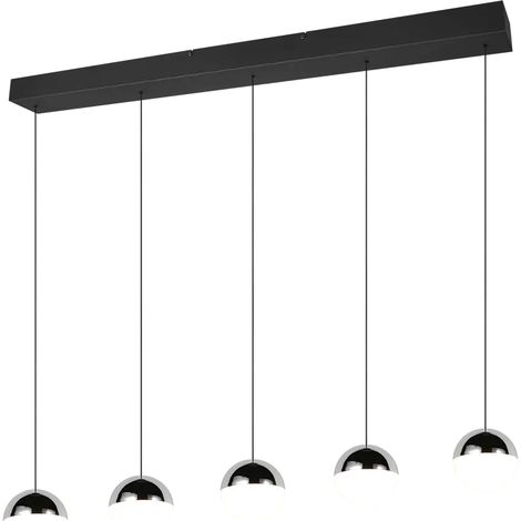 [GEBRAUCHT] B-Ware Trio Pendelleuchte Hängelampe Senta Led Leuchte Schwarz Essbereich Küche 4000 K
