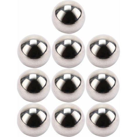10x Bille en acier diamètre 3/8 (9,52mm) ISO 3290 haute précision Roulement Cage à billes Utilisation universelle Entraînement (1/3)
