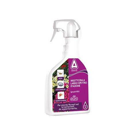 Insetticida naturale Spruzit Piretro – 750ml – Adama – Protezione efficace per piante ornamentali