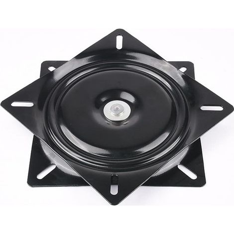 Kaelt - Sollbry Plateau Pivotant de 15cm Plaque Pivotante Carrée Robuste - Roulement à Billes en Acier - Plaque de Base Rotative à 360° pour Tabouret de Bar, Chaise, Table TV, Bar, Siège de Bateau Piv (1/5)