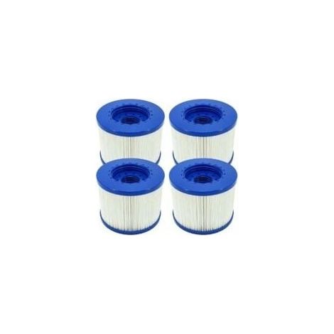 Filtre Spa Infinite a Visser, Cartouche Filtre à Vis pour Spa Gonflable Pas De Vis 60mm, Cartouche Filtre pour Spa, Compatible pour Cosy Spa, Clever Spa et de Plus 4 pièces (1/4)