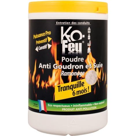 Kofeu poudre anti goudron et suie 800g - KOFEU