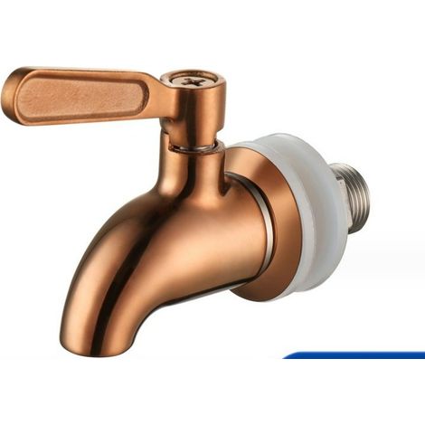 Robinet de remplacement pour distributeur de boissons (or rose), acier inoxydable (1/3)