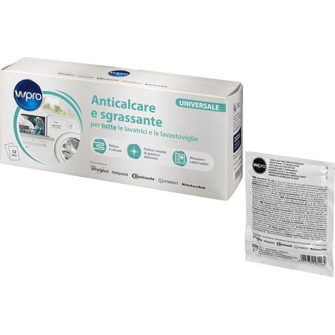 Kit 12 buste di anticalcare e sgrassante