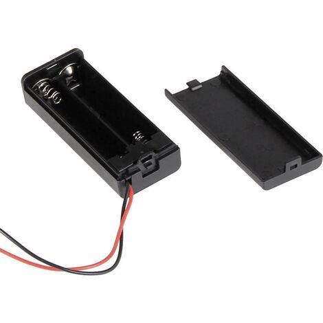Joy-it COM-BF2xAAA Support de pile 2x LR3 (AAA) (L x l x H) 53 x 25 x 13 mm (1/4)