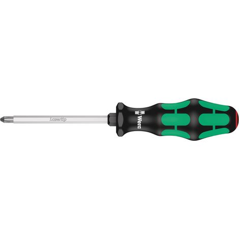 WERA Kreuzschlitz-Schraubendreher Phillips Kraftform PH 2x100mm SK